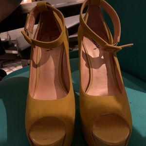 Yellow heels